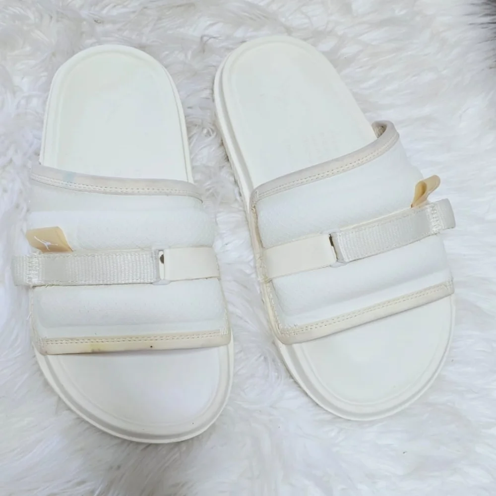 Jordan Super Play Slides Sandals Coconut Milk Men's Size 40🌴✌️